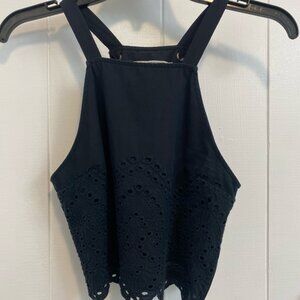 Abercrombie and Fitch Tank Top Crochet Design XS